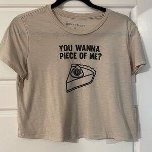 Pure Barre Pie Crop T-Shirt